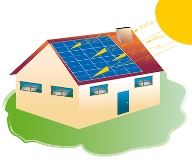 Simple Solar Energy Diagram
